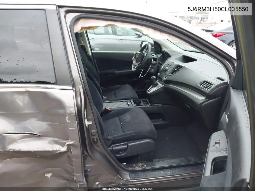 5J6RM3H50CL005550 2012 Honda Cr-V Ex