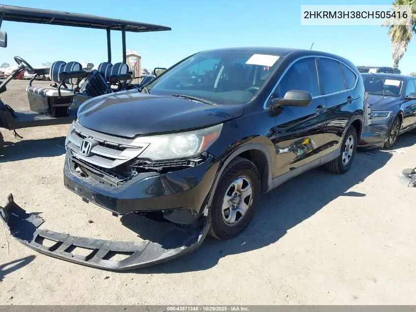 2HKRM3H38CH505416 2012 Honda Cr-V Lx