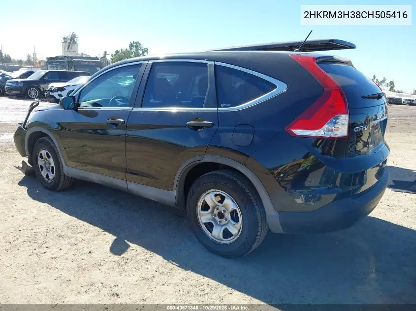 2HKRM3H38CH505416 2012 Honda Cr-V Lx