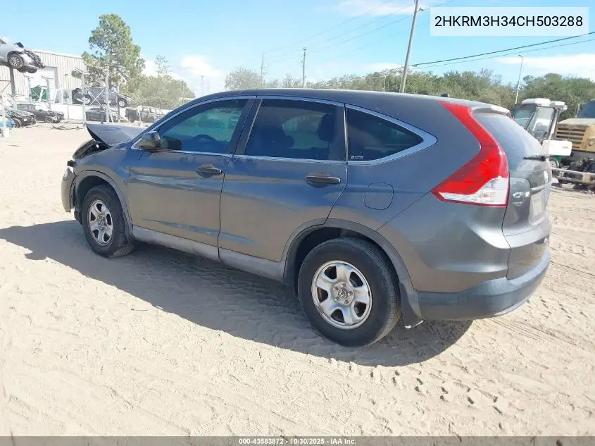 2HKRM3H34CH503288 2012 Honda Cr-V Lx