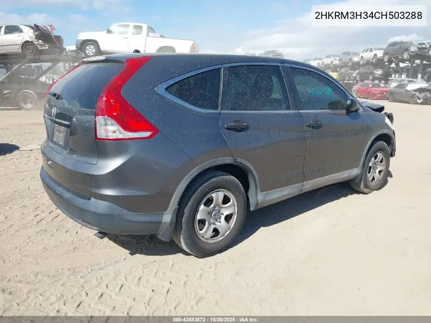2HKRM3H34CH503288 2012 Honda Cr-V Lx