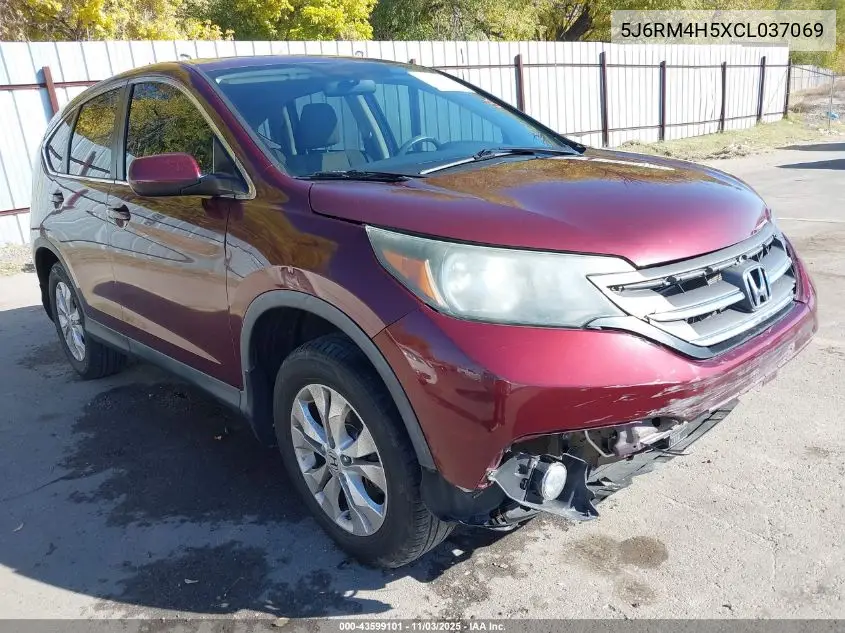 5J6RM4H5XCL037069 2012 Honda Cr-V Ex