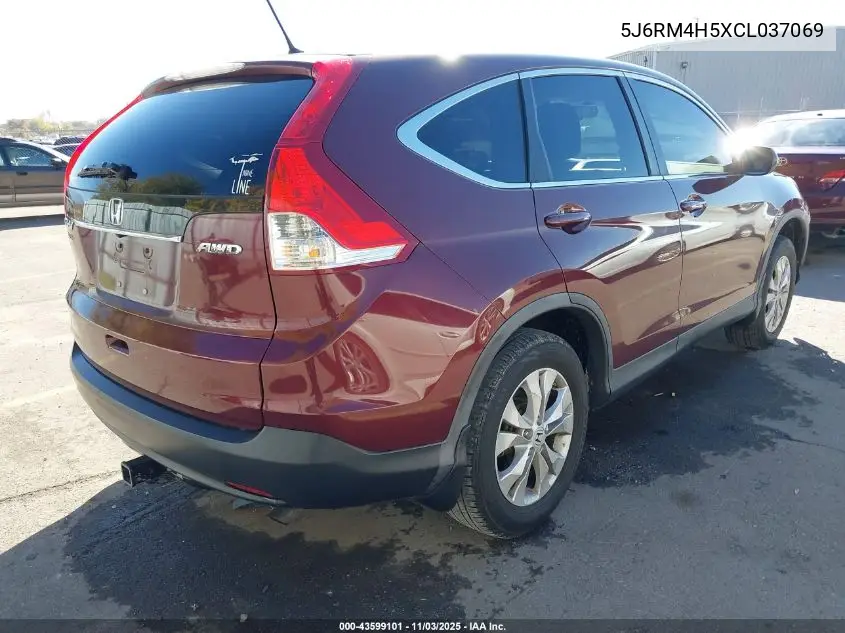 5J6RM4H5XCL037069 2012 Honda Cr-V Ex