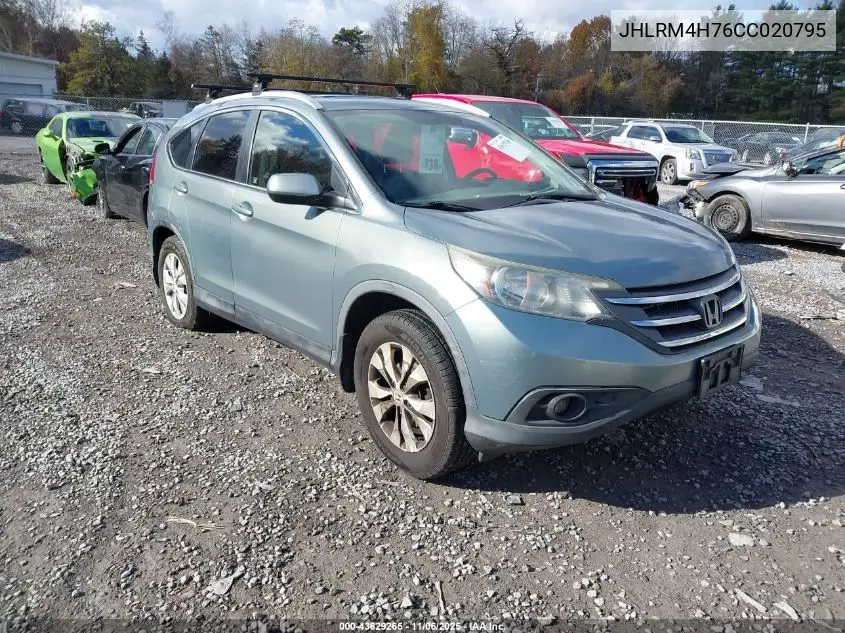 JHLRM4H76CC020795 2012 Honda Cr-V Ex-L