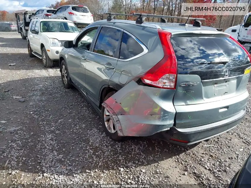 JHLRM4H76CC020795 2012 Honda Cr-V Ex-L