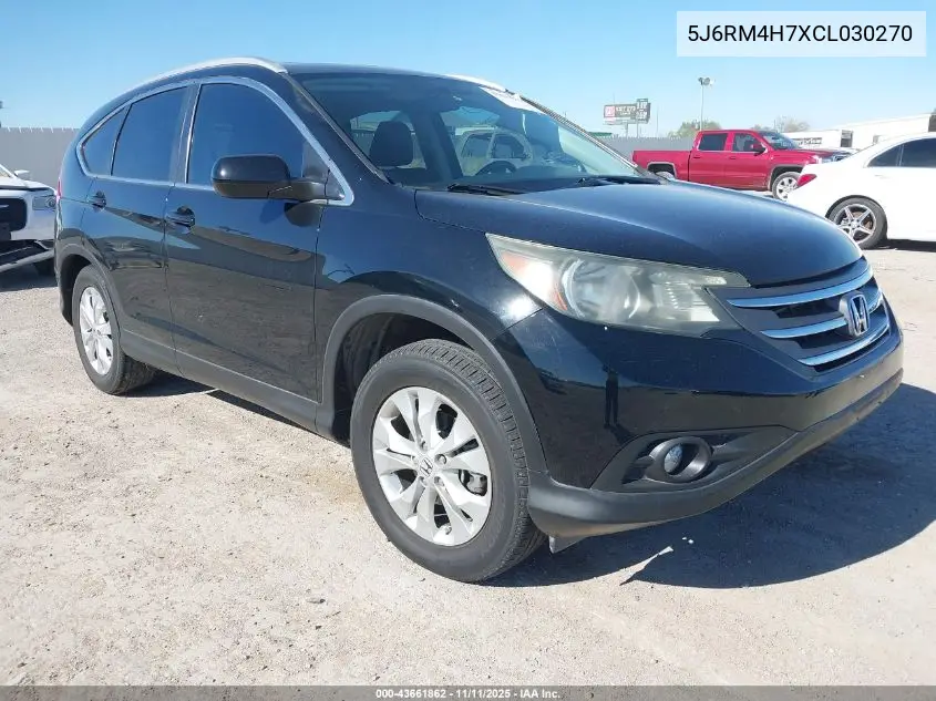 5J6RM4H7XCL030270 2012 Honda Cr-V Ex-L