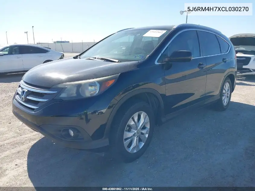 5J6RM4H7XCL030270 2012 Honda Cr-V Ex-L