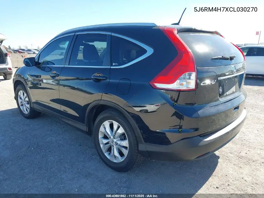 5J6RM4H7XCL030270 2012 Honda Cr-V Ex-L