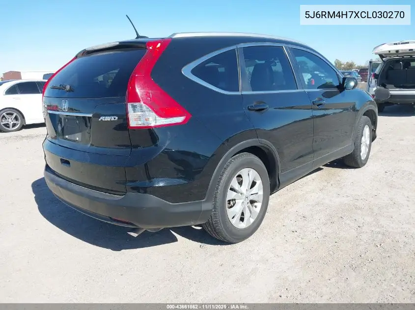 5J6RM4H7XCL030270 2012 Honda Cr-V Ex-L