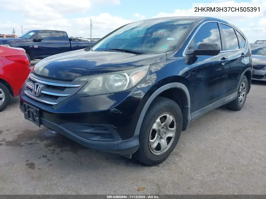 2HKRM3H37CH505391 2012 Honda Cr-V Lx