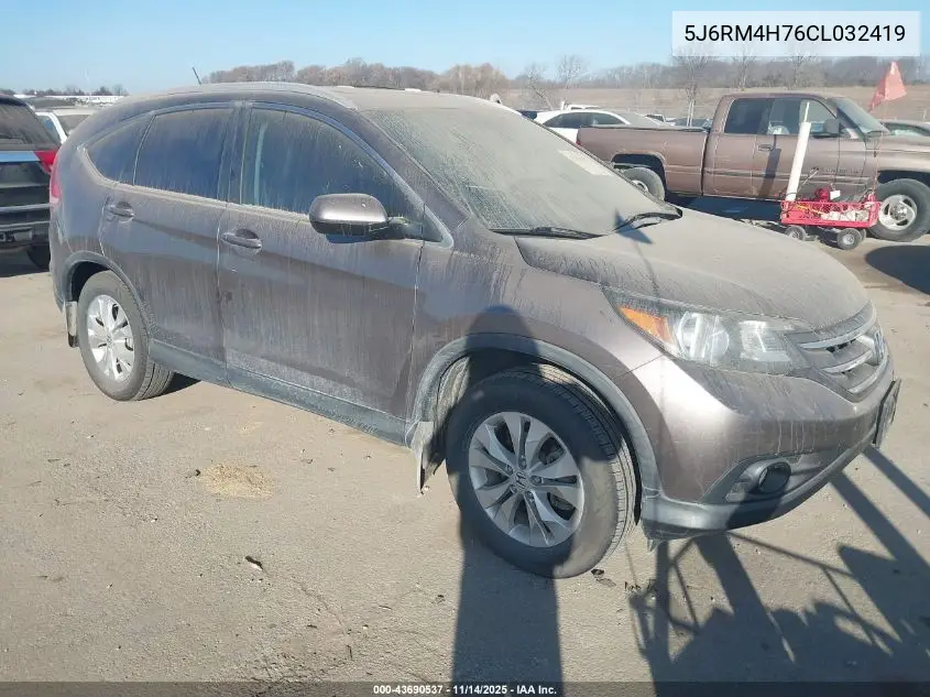 5J6RM4H76CL032419 2012 Honda Cr-V Ex-L