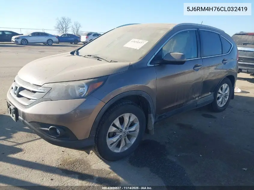 5J6RM4H76CL032419 2012 Honda Cr-V Ex-L