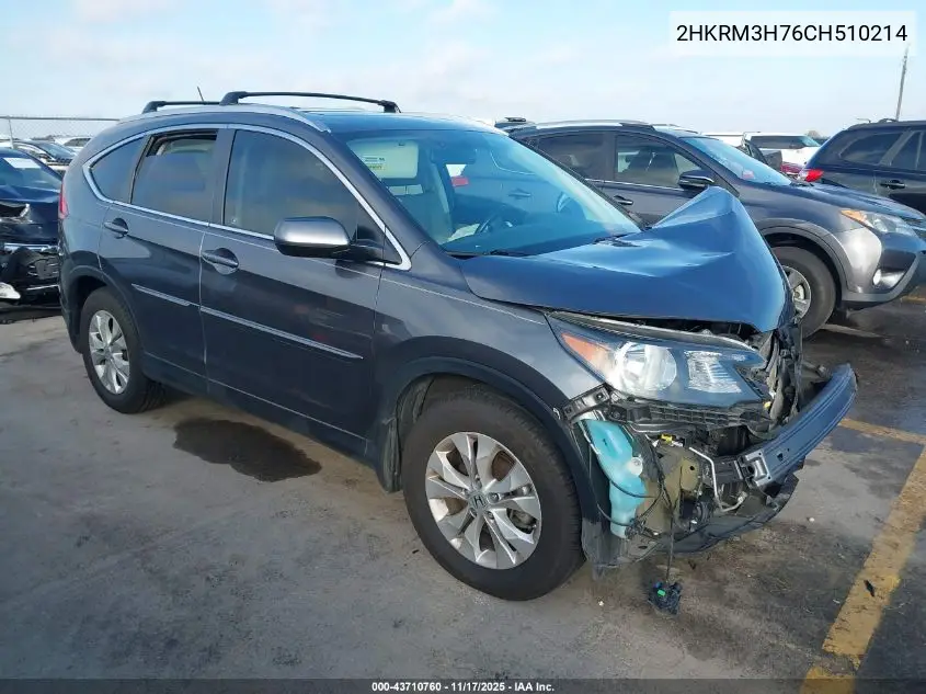 2HKRM3H76CH510214 2012 Honda Cr-V Ex-L