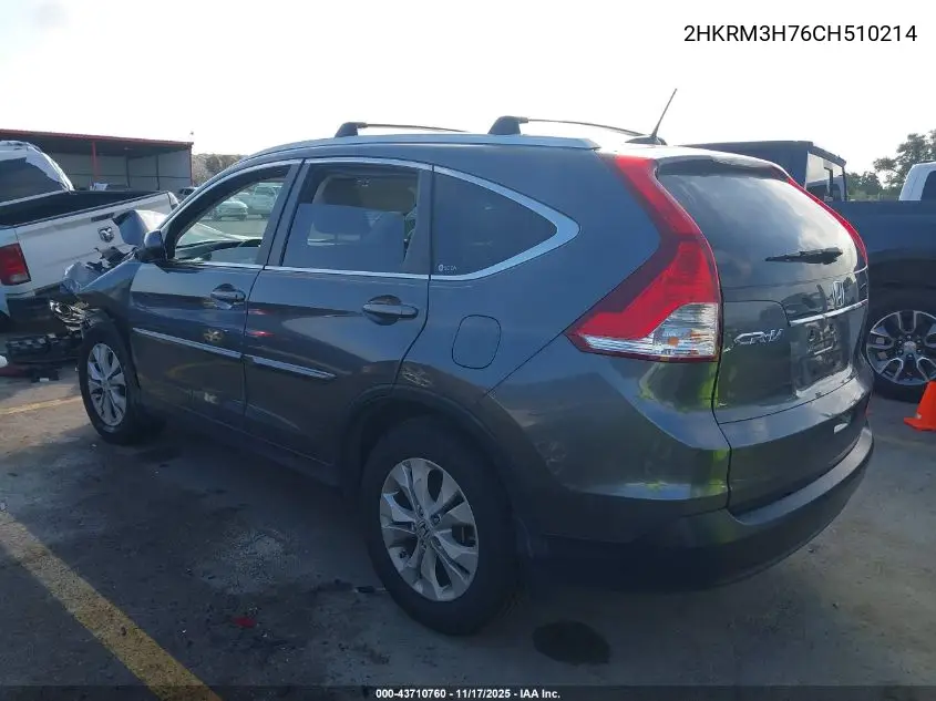 2HKRM3H76CH510214 2012 Honda Cr-V Ex-L
