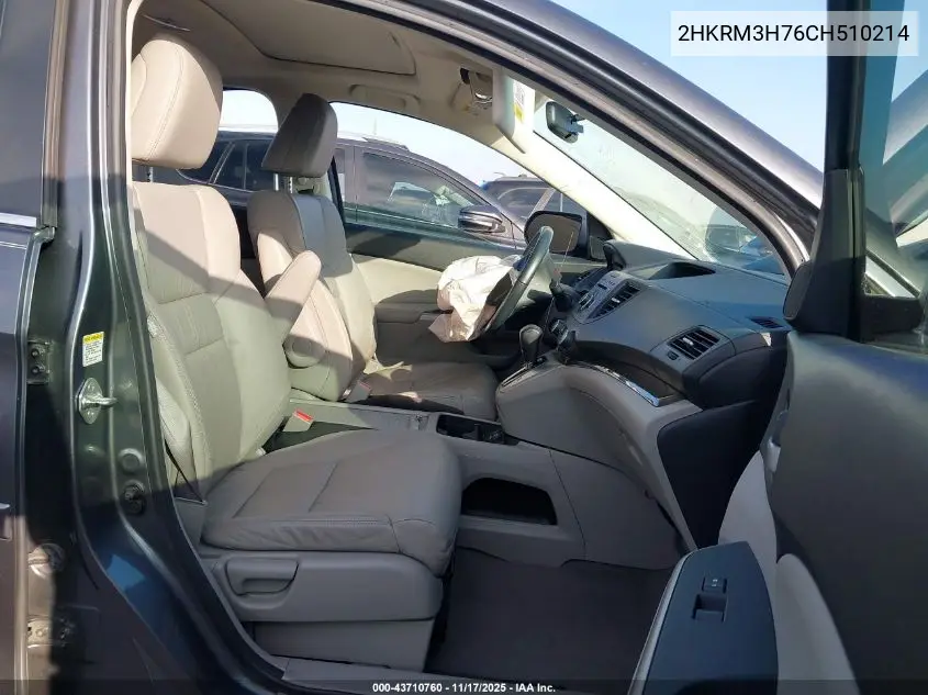 2HKRM3H76CH510214 2012 Honda Cr-V Ex-L