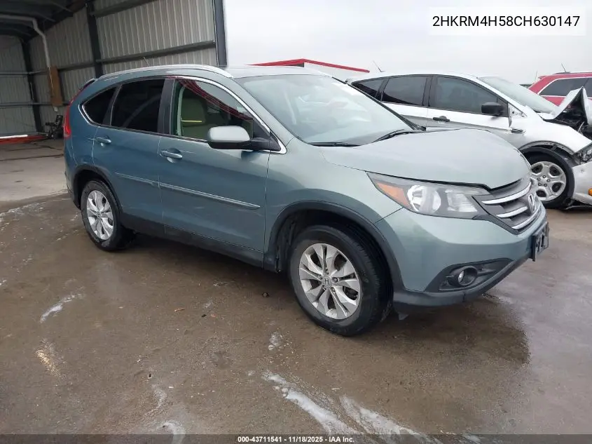 2HKRM4H58CH630147 2012 Honda Cr-V Ex