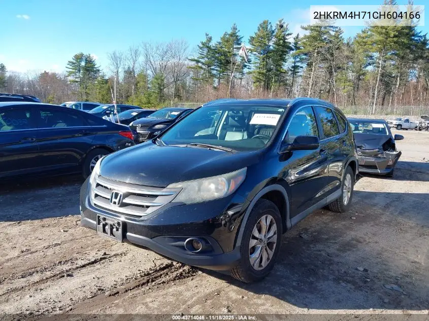 2HKRM4H71CH604166 2012 Honda Cr-V Ex-L