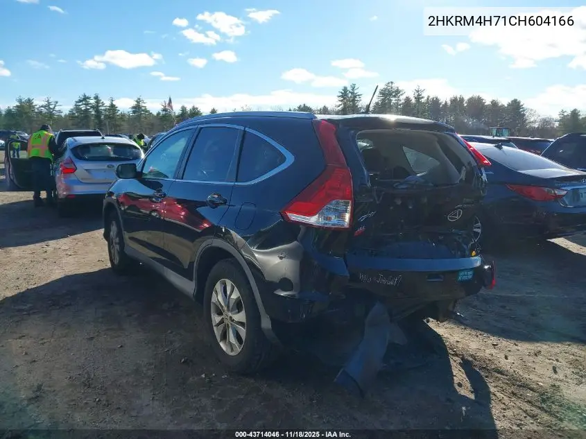 2HKRM4H71CH604166 2012 Honda Cr-V Ex-L