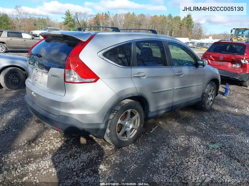 JHLRM4H52CC005130 2012 Honda Cr-V Ex