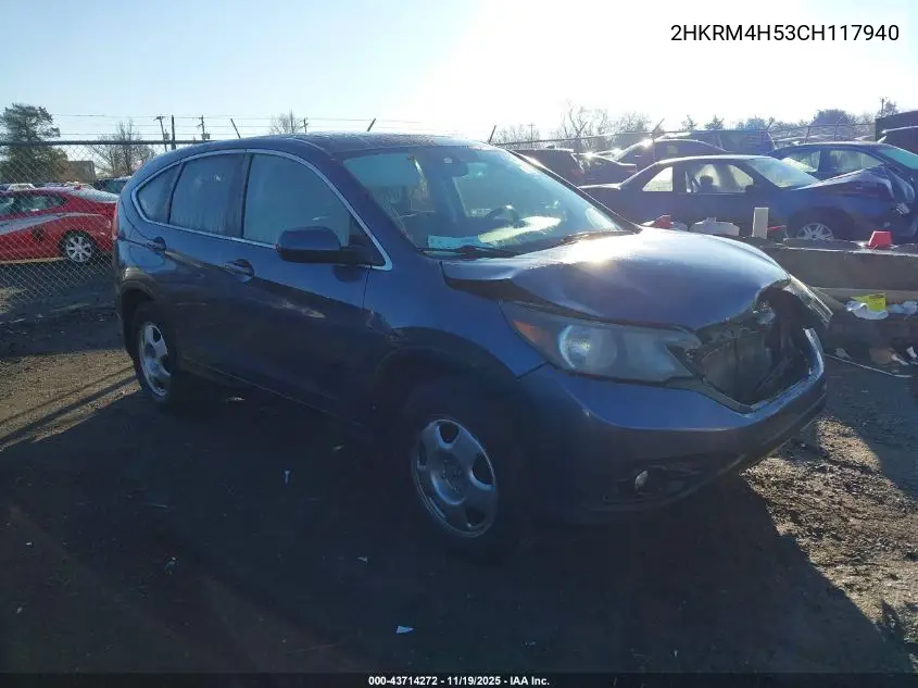 2HKRM4H53CH117940 2012 Honda Cr-V Ex