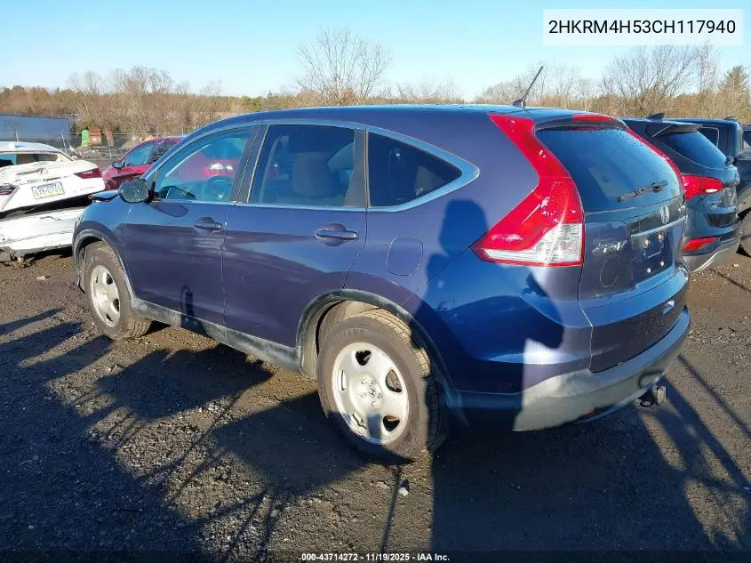 2HKRM4H53CH117940 2012 Honda Cr-V Ex