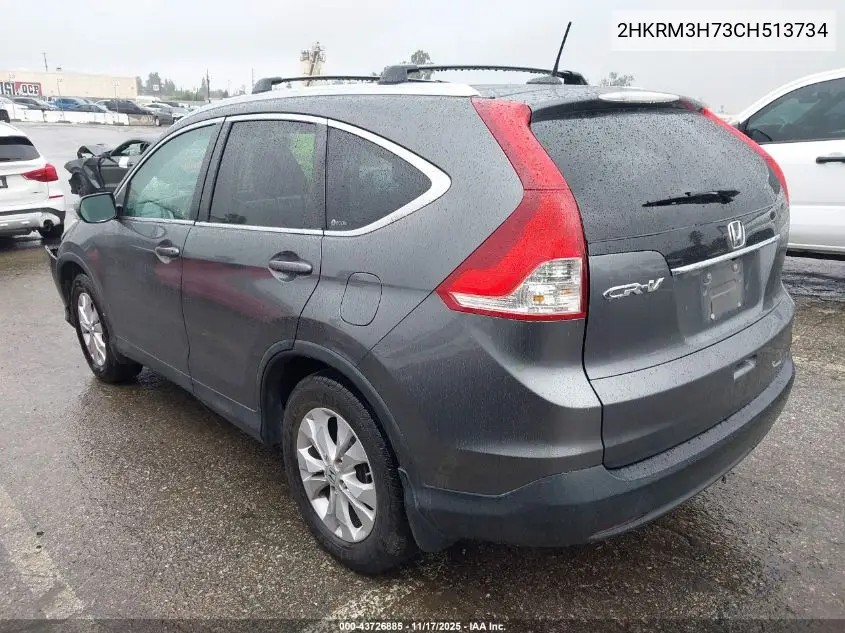 2HKRM3H73CH513734 2012 Honda Cr-V Ex-L