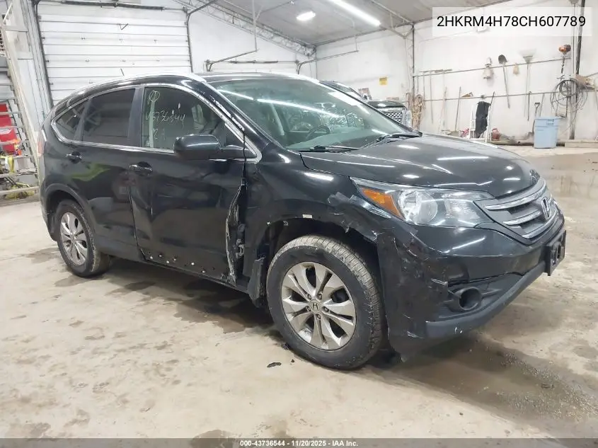 2HKRM4H78CH607789 2012 Honda Cr-V Ex-L