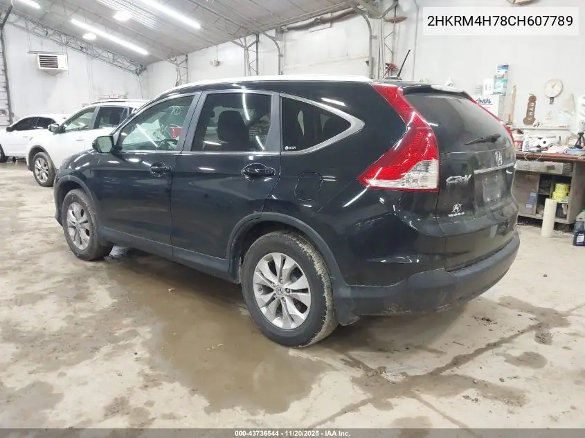 2HKRM4H78CH607789 2012 Honda Cr-V Ex-L