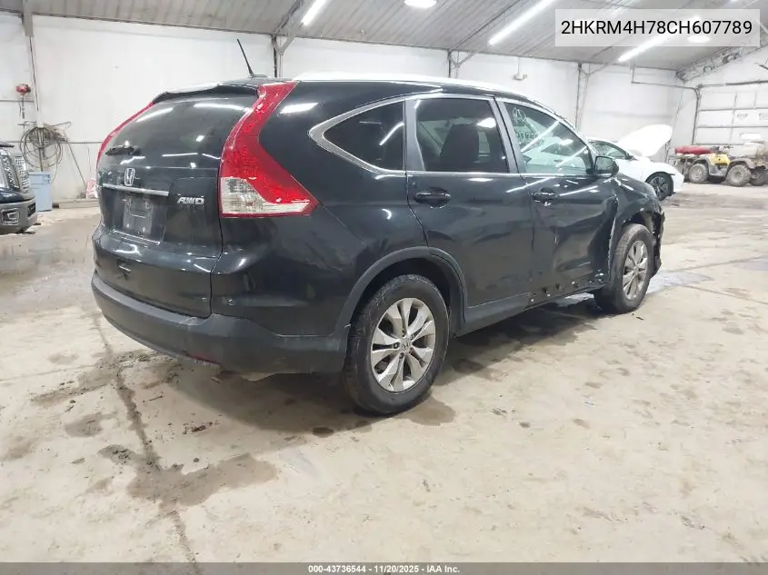 2HKRM4H78CH607789 2012 Honda Cr-V Ex-L