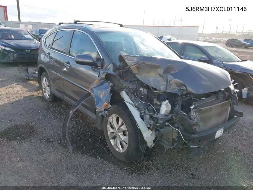 5J6RM3H7XCL011146 2012 Honda Cr-V Ex-L
