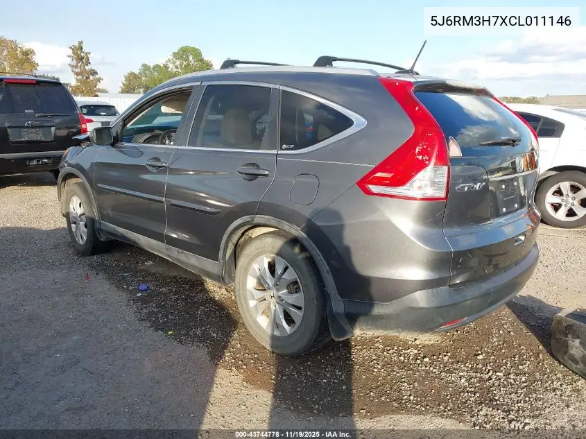 5J6RM3H7XCL011146 2012 Honda Cr-V Ex-L