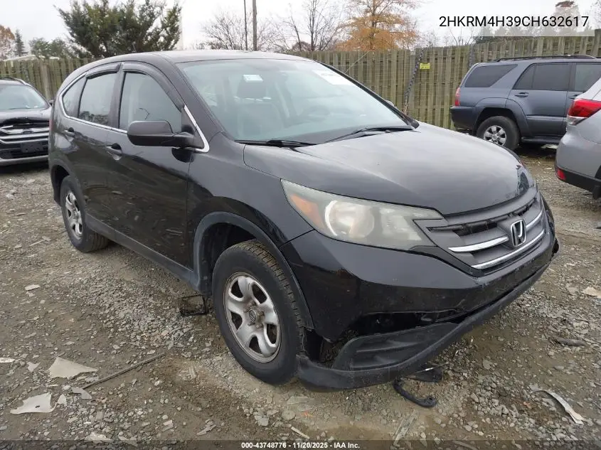 2HKRM4H39CH632617 2012 Honda Cr-V Lx