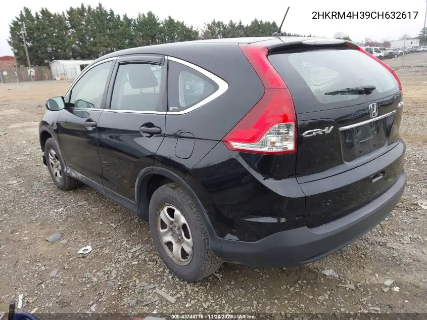 2HKRM4H39CH632617 2012 Honda Cr-V Lx