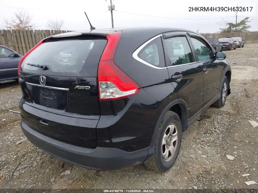 2HKRM4H39CH632617 2012 Honda Cr-V Lx