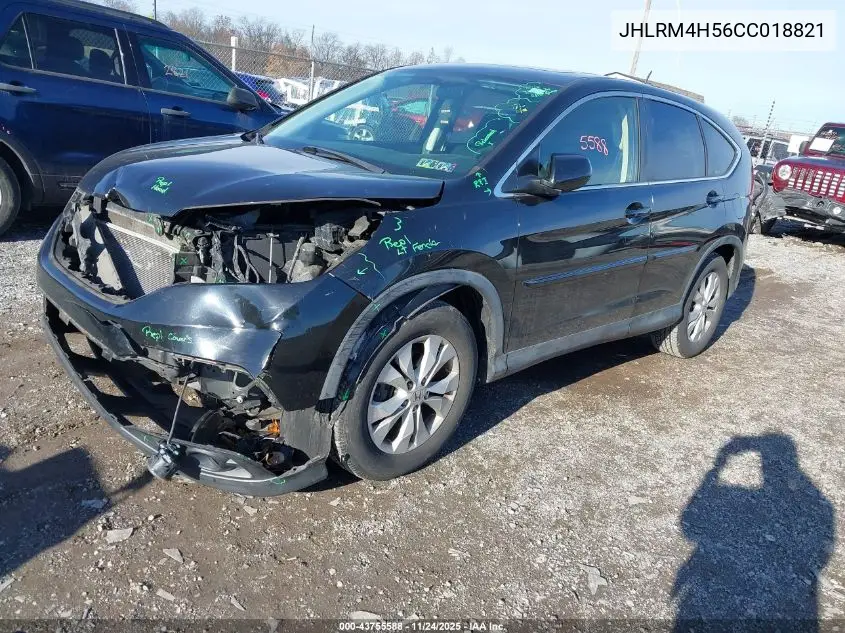 JHLRM4H56CC018821 2012 Honda Cr-V Ex