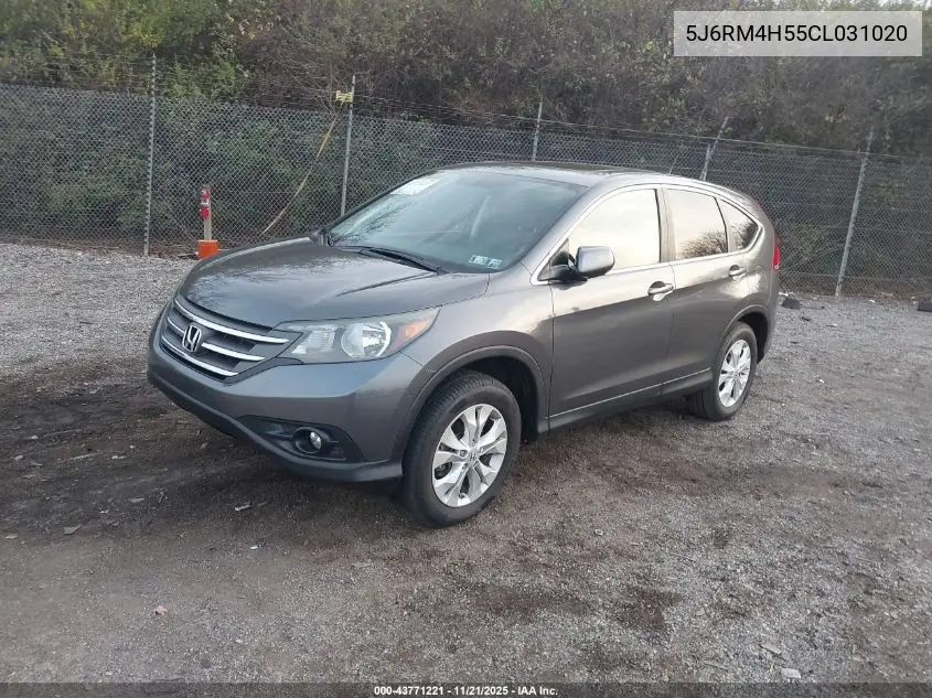 5J6RM4H55CL031020 2012 Honda Cr-V Ex