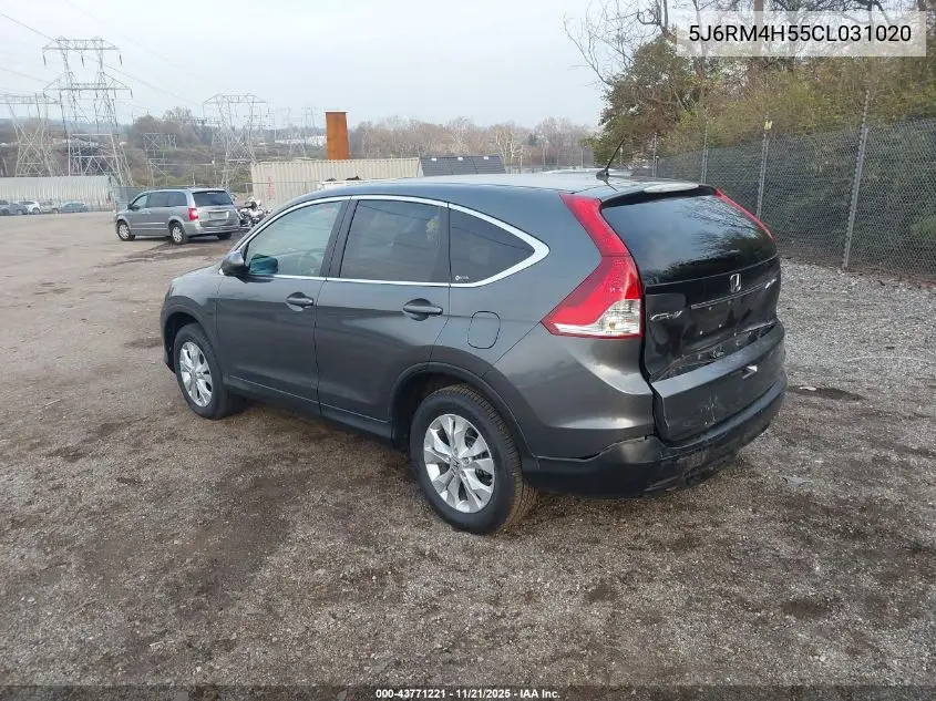 5J6RM4H55CL031020 2012 Honda Cr-V Ex