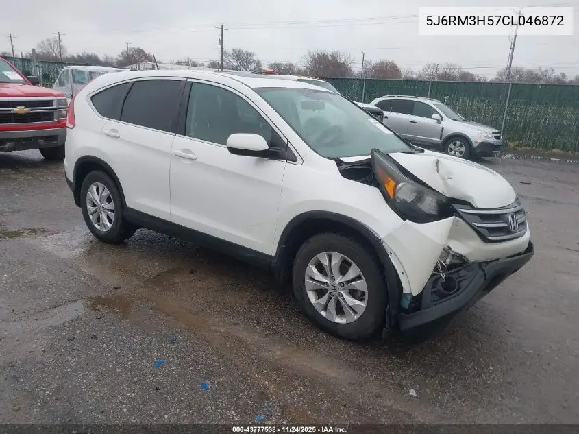5J6RM3H57CL046872 2012 Honda Cr-V Ex