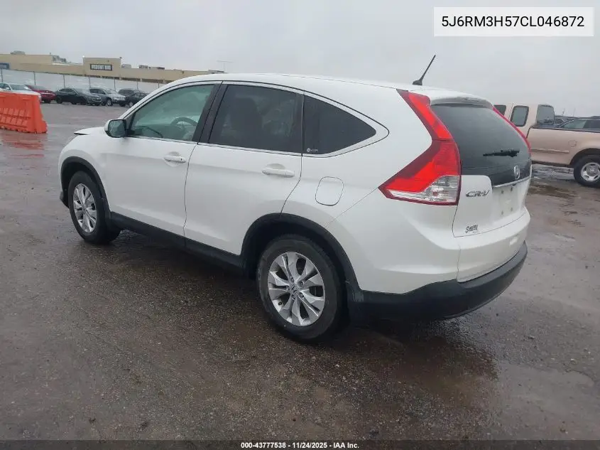 5J6RM3H57CL046872 2012 Honda Cr-V Ex