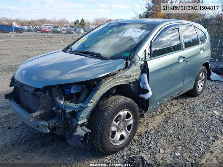 2HKRM3H3XCH504817 2012 Honda Cr-V Lx