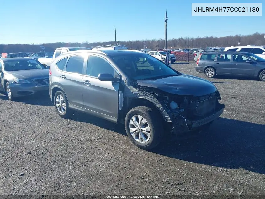 JHLRM4H77CC021180 2012 Honda Cr-V Ex-L