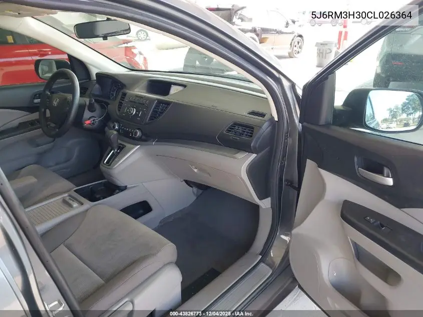 5J6RM3H30CL026364 2012 Honda Cr-V Lx
