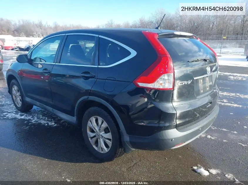 2HKRM4H54CH620098 2012 Honda Cr-V Ex