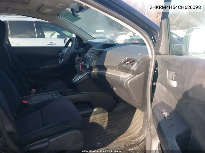2HKRM4H54CH620098 2012 Honda Cr-V Ex