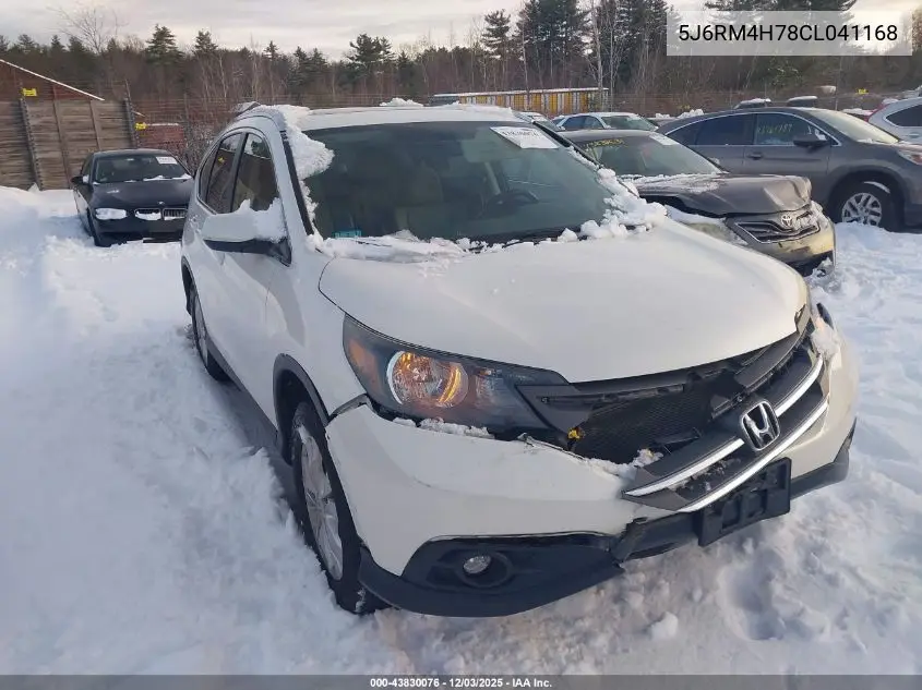 5J6RM4H78CL041168 2012 Honda Cr-V Ex-L