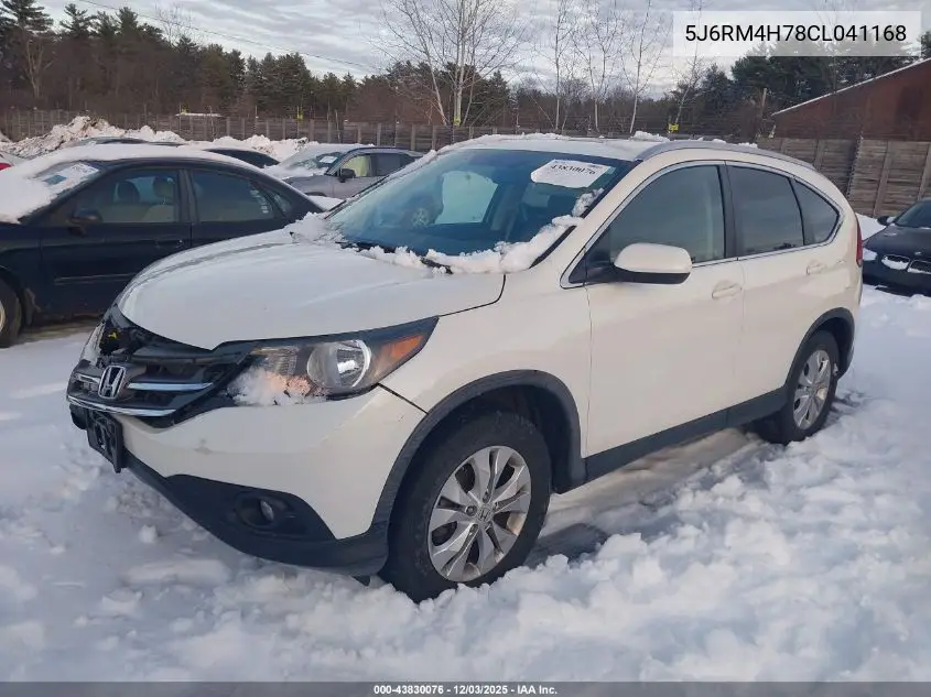 5J6RM4H78CL041168 2012 Honda Cr-V Ex-L