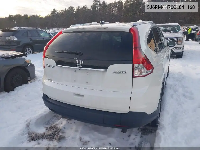 5J6RM4H78CL041168 2012 Honda Cr-V Ex-L