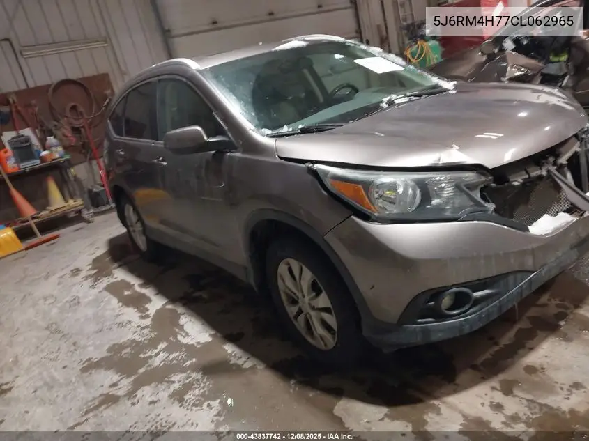 5J6RM4H77CL062965 2012 Honda Cr-V Ex-L