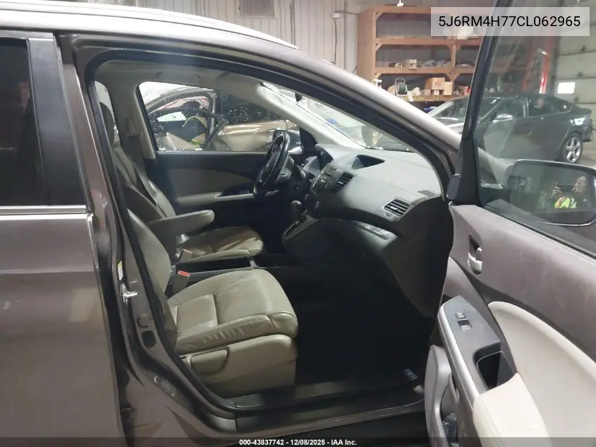 5J6RM4H77CL062965 2012 Honda Cr-V Ex-L
