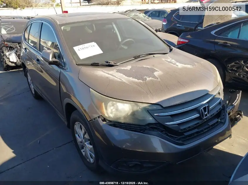 5J6RM3H59CL000542 2012 Honda Cr-V Ex